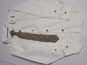 Next White Boys Longsleeves With a Tie