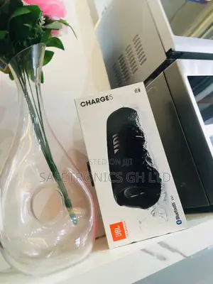 JBL Bluetooth Black Charge 5 Wireless Speaker Electric