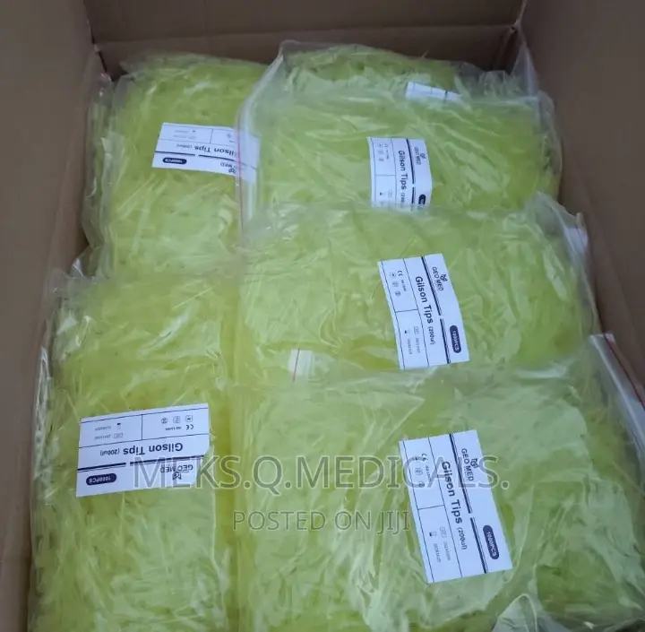 Pipette Tips Yellow ( 10-100mcl)