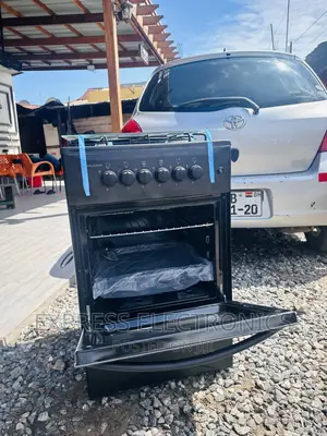 Fire Foodie Gas Electric Cooker Oven Grill Black 3-1