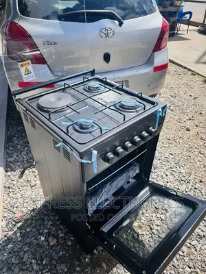 Lovely  Black Gas Electric Cooker Oven 3-1stove 50/50