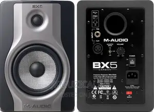 Pair of M-Audio Bx5 Bi-Amplified Studio Monitor Speakers