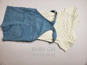 George Brace Denim Shorts and Top