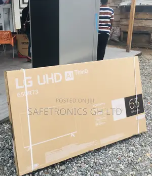 Smart 65 Inches Lg Uhd Smart Ur73 Electric Black Tv
