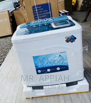 Durable and Affordable Nasco 12kg Electric Washing Machine.