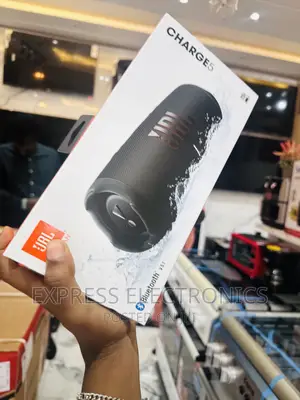 Rechargeable Bluetooth Speaker Charge 5 Black
