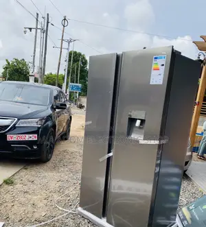 Stainless Steel TCL Side by Side Refrigerator(P520SBN)607L.
