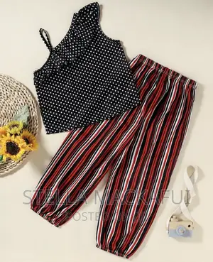 Cute Top With Trousers for 5-6yrs Only