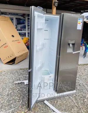 Budget-Friendly TCL P520 SBN Side by Side Refrigerator.