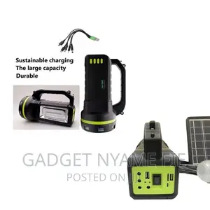 Gdlite GD2000A Solar Lighting System-Radio-Bluetooth-Lamps