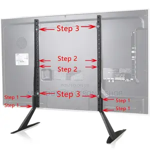 Fresh In Box Universal Tv Led Stand For 32”-75” Tv(Black)