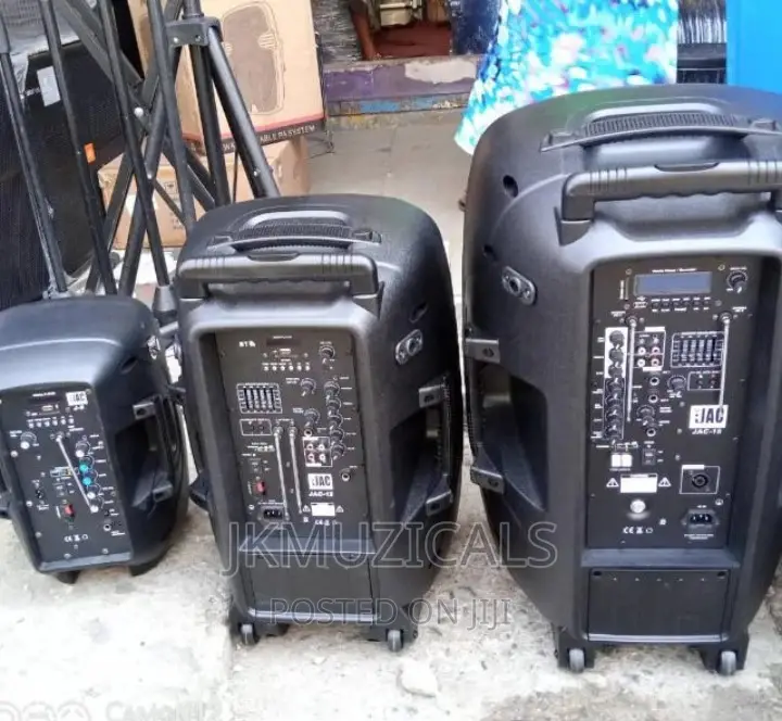JAC Speaker-15inch_ Complete Set With Mic and Stand