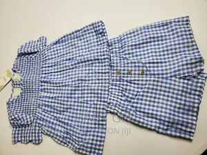 Marks Spencer Blue and White Top and Shorts for Girls