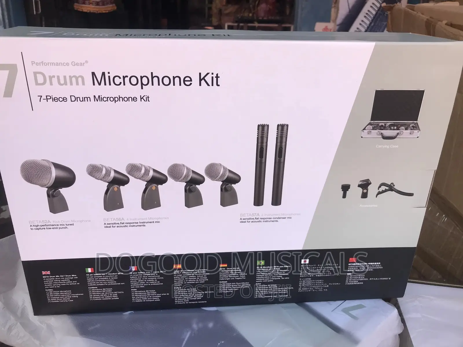 SHURE 7 Drum Microphone Kit