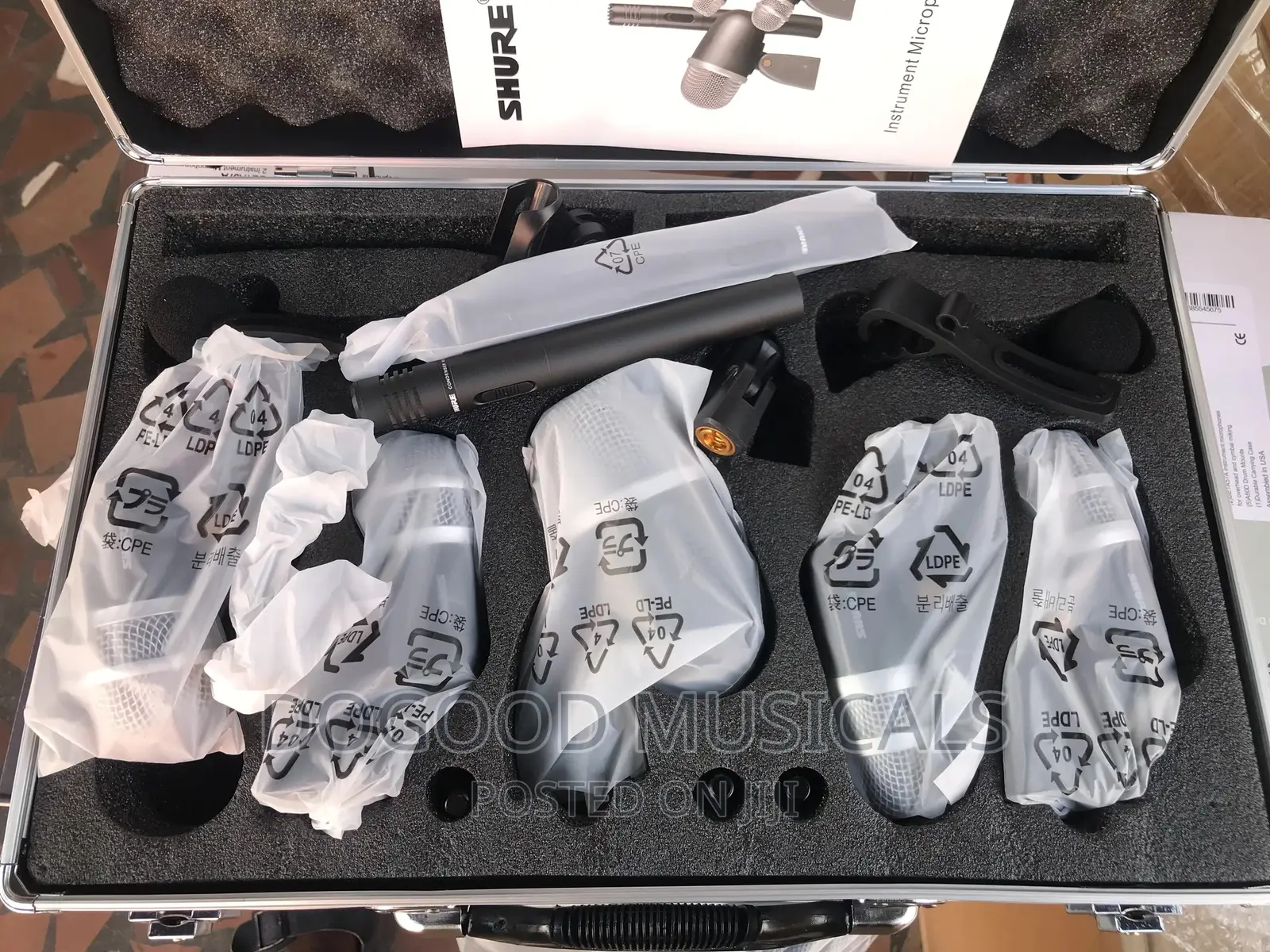 SHURE 7 Drum Microphone Kit