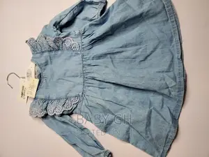 George Baby Girls Blue Denim Dress