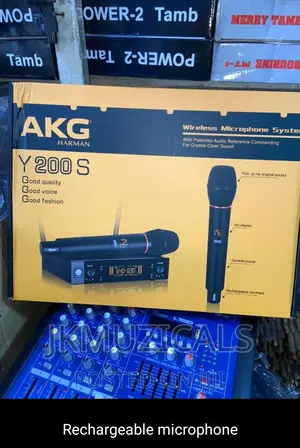 Akg Y200s_ Rechargeable Wireless Microphone