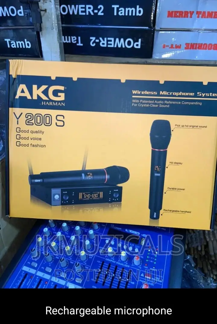 Akg Y200s_ Rechargeable Wireless Microphone