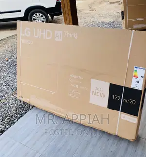 Latest LG 70NANO763 70 Inch Uhd Smart LED Tv(Black).
