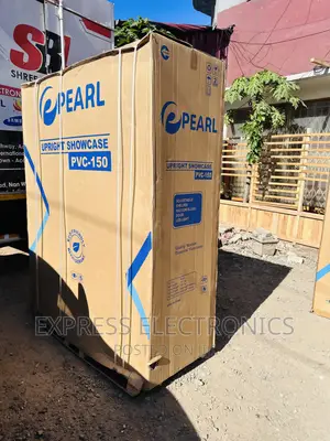 Dynamic Range of White Pearl Display Fridge PVC-150