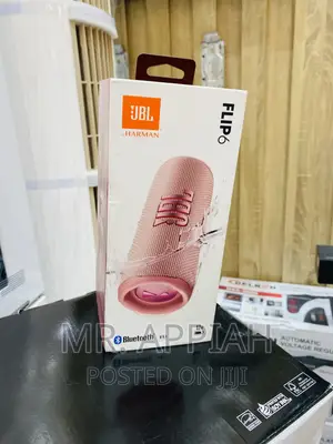 Affordable JBL Flip 6(Pink)Bluetooth Rechargeable Speaker.