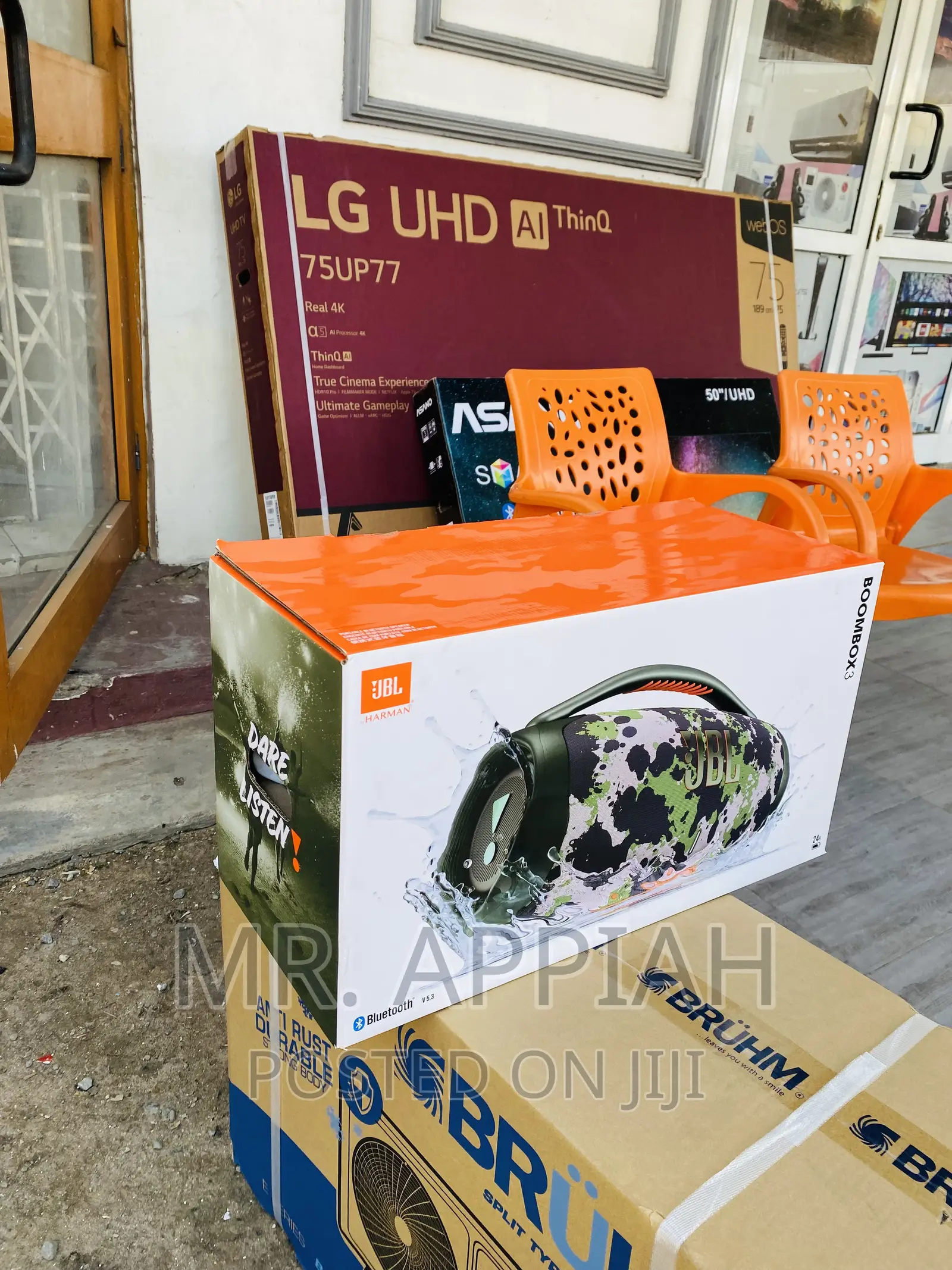 Brand New JBL Boombox 3 Bluetooth Rechargeable Speaker.