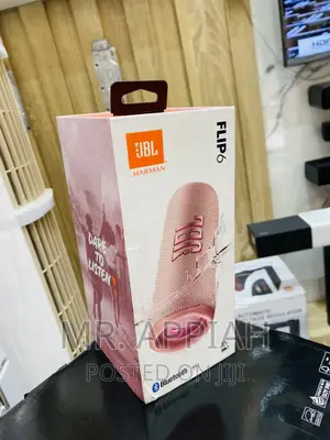 Reliable JBL Flip 6 Bluetooth Rechargeable Speaker(Pink).