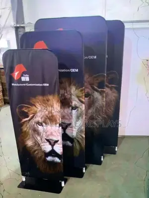 XL OUTDOOR Banner Stands NOT Pull-up Banner