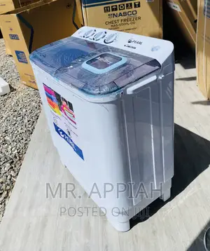 Durable Pearl 7kg Top Load Electric Washing Machine(White).