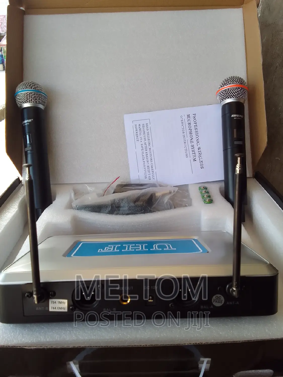 Shure Nx-925u 2in1 Cordless Microphone