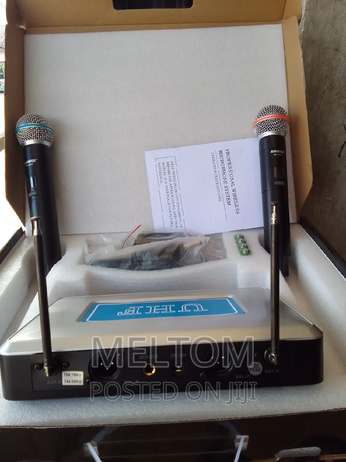 Shure Nx-925u 2in1 Cordless Microphone