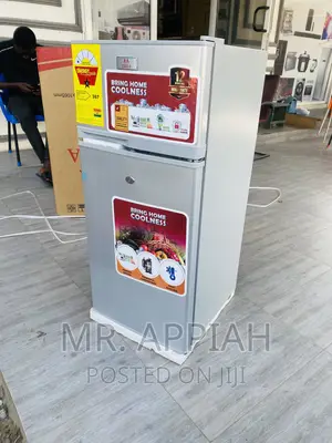 Durable Affordable Zara 12TM Double Door Electric Fridge.