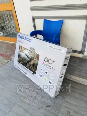 Brand New Nasco 50 Inch FHD Digital Satellite Electric Tv.
