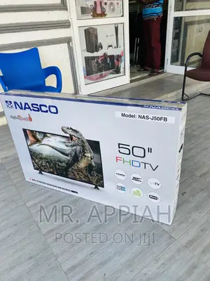 Highly Energy Saving Nasco 50” FHD Digital Satellite Tv.
