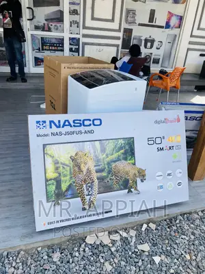 Well Designed Nasco 50” Uhd Smart Electric Tv(Black).