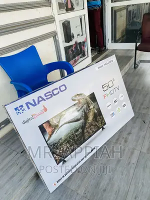 Fabulous Nasco 50” FHD Digital Satellite Electric Tv(Black)