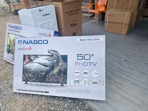 Intelligent Slim FHD Satellite Digital Tv 50”Nasco Tv 