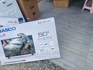 New  Model Satellite Digital Nasco Tv FHD 50”