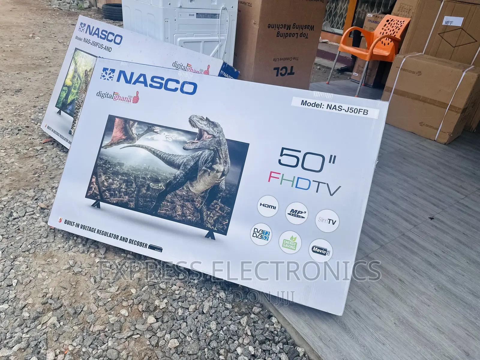 Quality Yet Affordable Nasco Satellite Tv FHD 50”