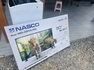 Adorable  New Slim Sleek Nasco Smart Tv UHD Smart 50”