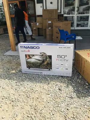 Glossy Satellite Nasco 50 Inches Digital Black Tv