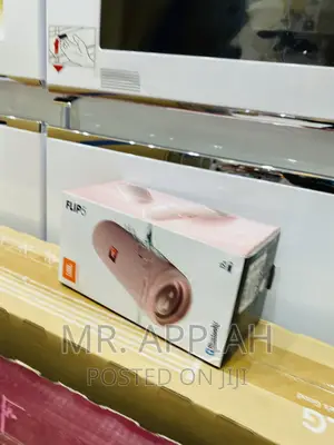 Affordable JBL Flip 5 Rechargeable Bluetooth Speaker(Pink).