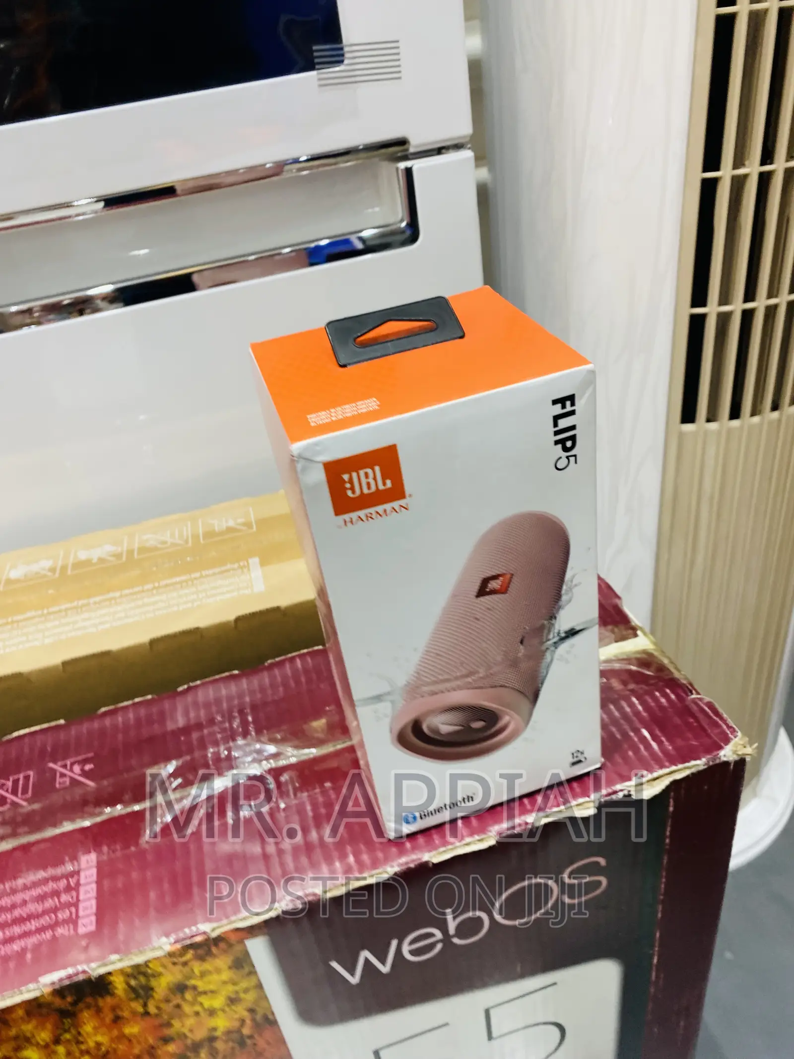 Sealed in Box JBL Flip 5Rechargeable Bluetooth Speaker,Pink