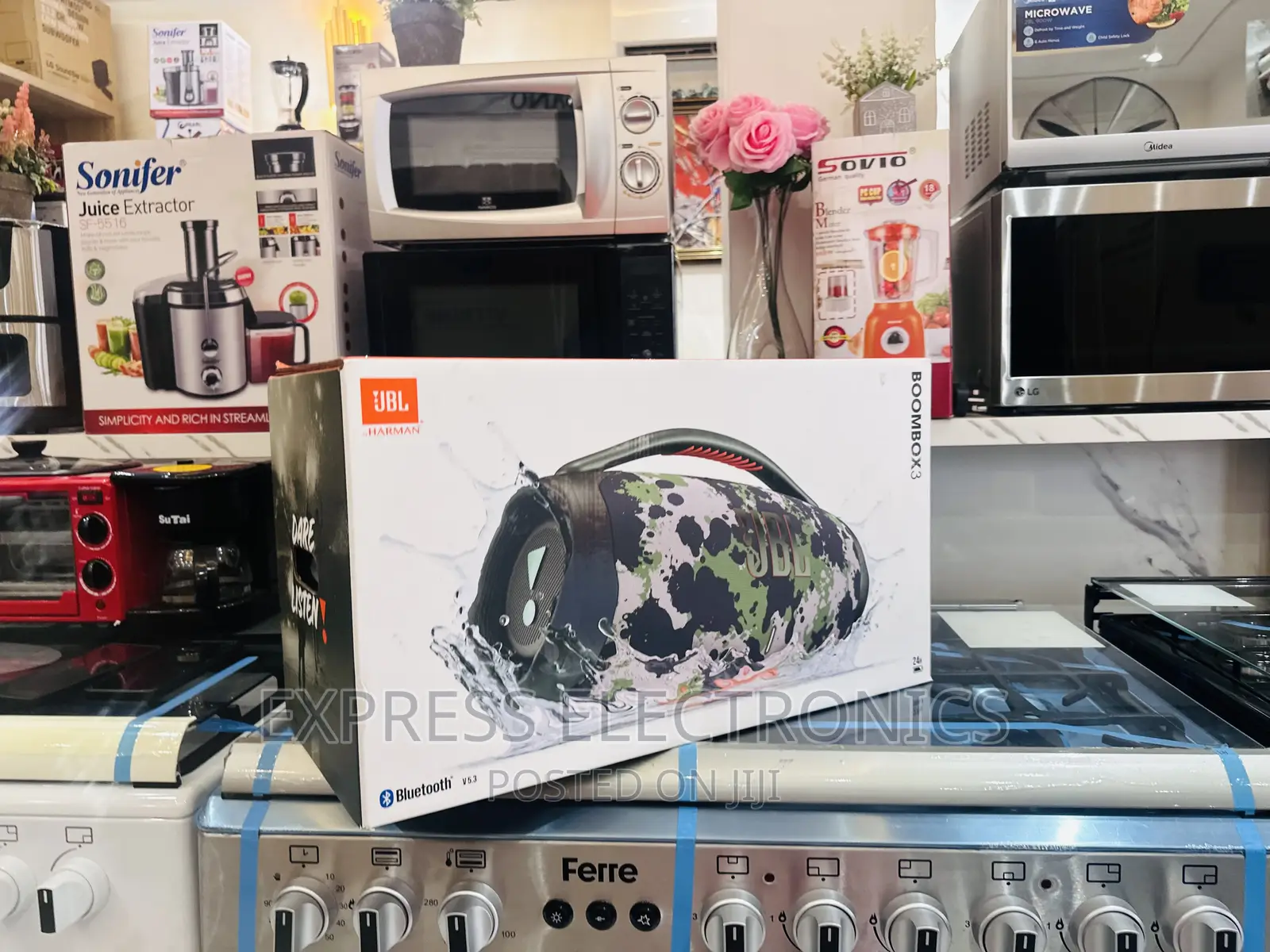 Own Your the Party With Boombox 3 Bluetooth Speaker