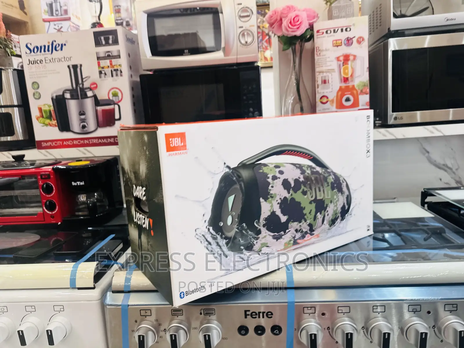 All Day Long Chargeable Bluetooth Speaker Boombox 3