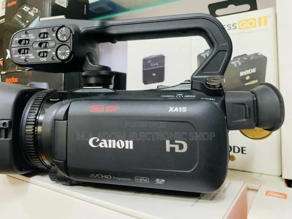 Newly in Stock Canon Xa15 Compact Full HD Camcorder Camera .