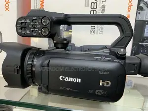 Long Lasting Canon Xa20 FHD Video Camera + Built-in Wifi.