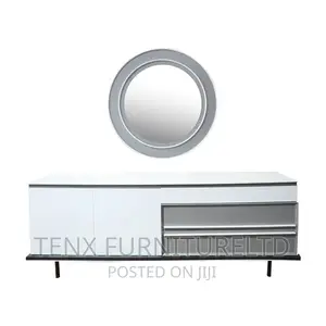 Console With Mirror Line (Acasia)