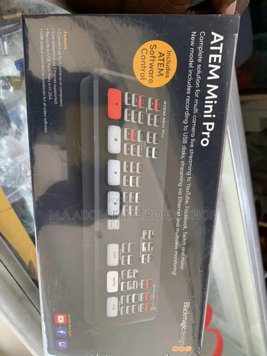Affordable Blackmagic Design ATEM Mini Pro 