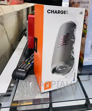 JBL Charge 5 Rechargeable Bluetooth Speaker(Gray).